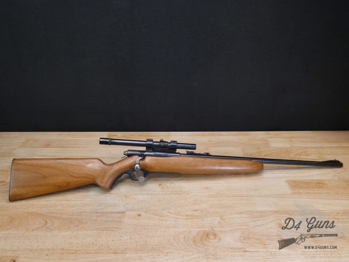 Mossberg 42M (b) Post War Commercial Model - .22 S-L-LR - Weaver Scope-img-8