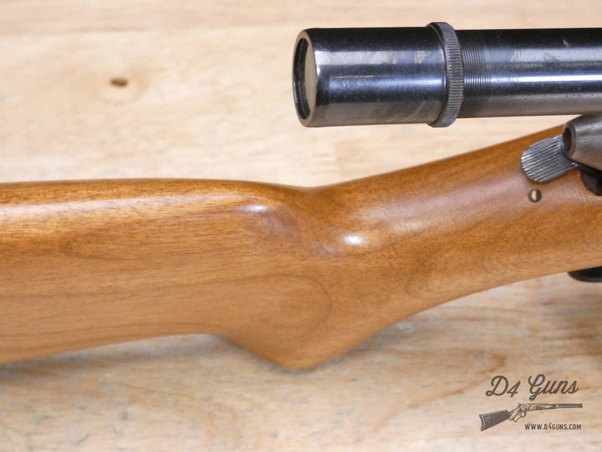 Mossberg 42M (b) Post War Commercial Model - .22 S-L-LR - Weaver Scope-img-24