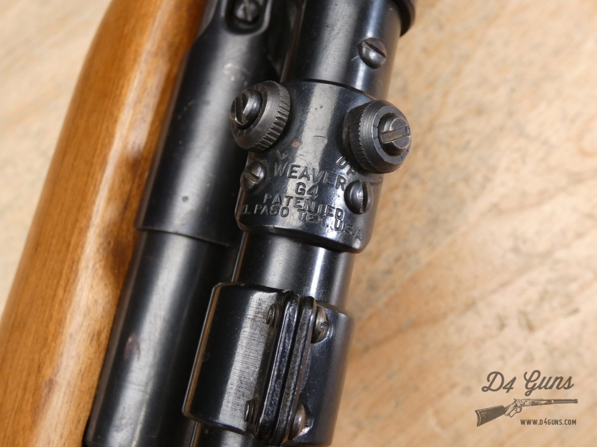 Mossberg 42M (b) Post War Commercial Model - .22 S-L-LR - Weaver Scope-img-43