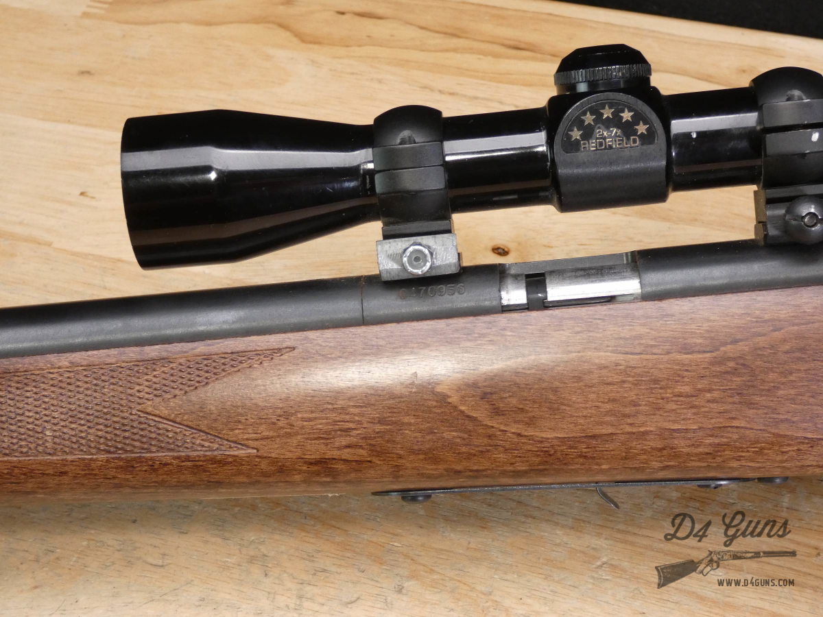 Savage Mark II - .17 Mach 2 - Left Handed - Redfield - Monte Carlo Stock-img-5
