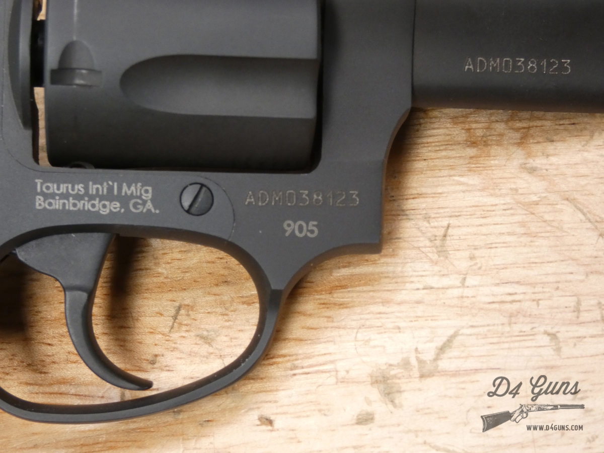Taurus 905 - 9mm - Rubber Grip - CCW EDC - Concealed - OG Box & More - LOOK-img-25