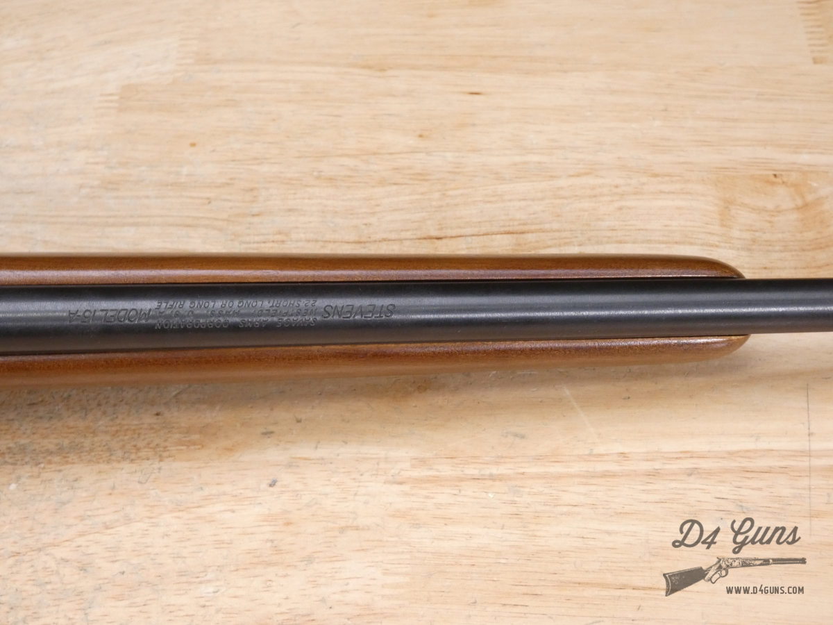 Savage Stevens Model 15-A - .22 S/L/LR - 15A - Boys Rifle - Single Shot-img-24