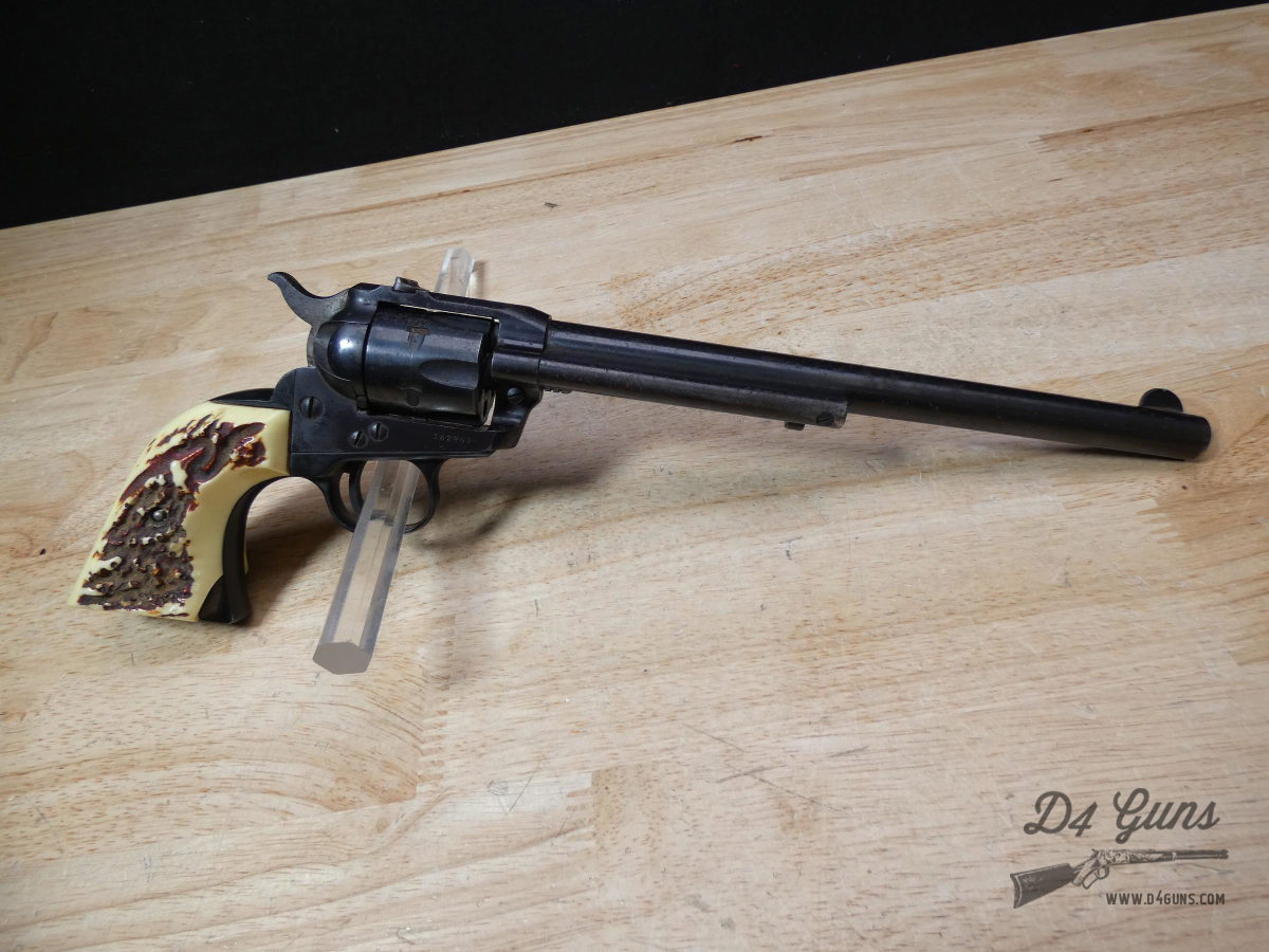Sturm Ruger Single-Six - .22 LR - 1960 - 3 Screw - 4-Click - Stag Grips!-img-19