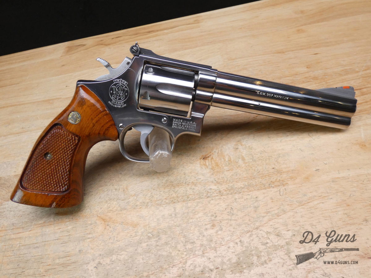 Smith & Wesson 686 NO DASH - .357 Mag - Stainless - 6IN - Pre-Lock - S&W-img-21