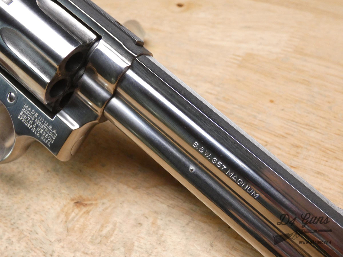 Smith & Wesson 686 NO DASH - .357 Mag - Stainless - 6IN - Pre-Lock - S&W-img-25