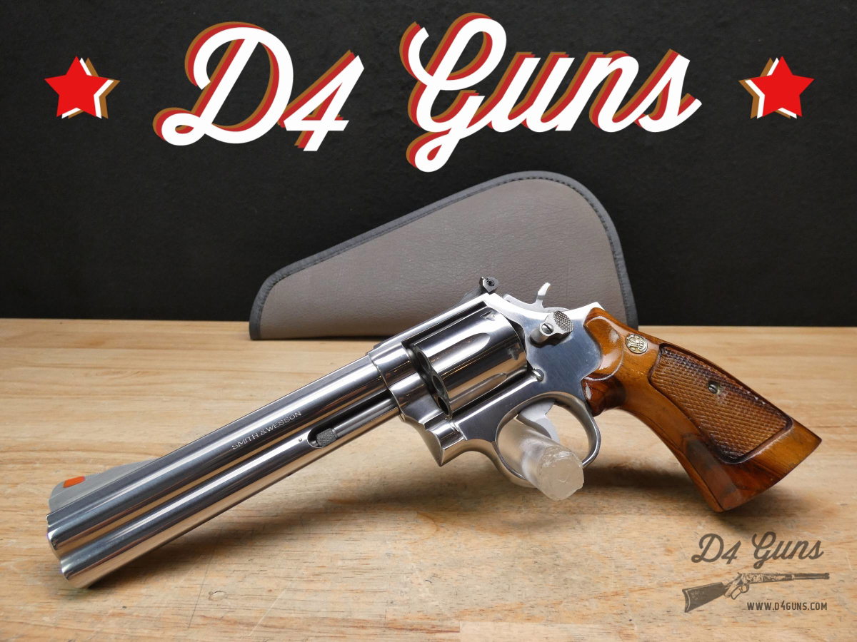 Smith & Wesson 686 NO DASH - .357 Mag - Stainless - 6IN - Pre-Lock - S&W-img-0