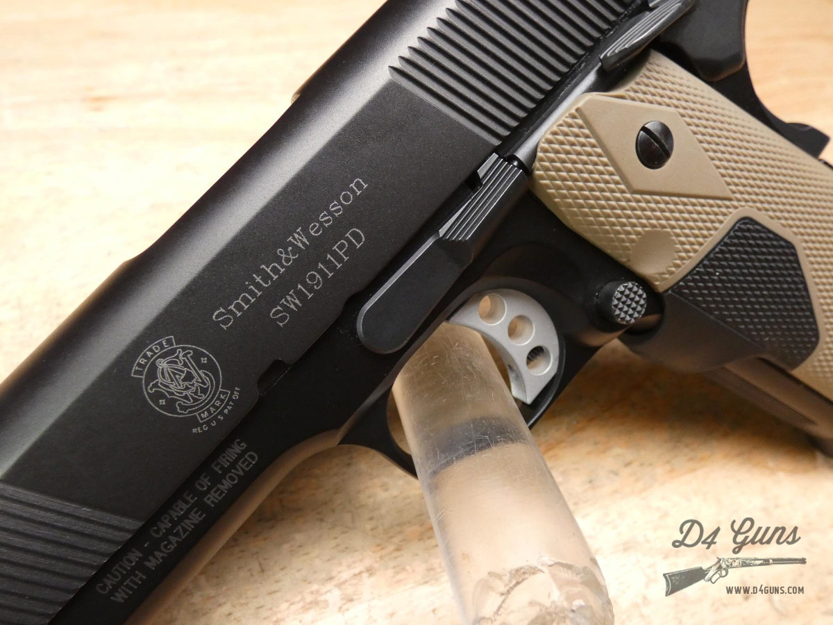 Smith & Wesson SW1911PD - .45 ACP - S&W 1911 PD - CCW - Crimson Trace Laser-img-5