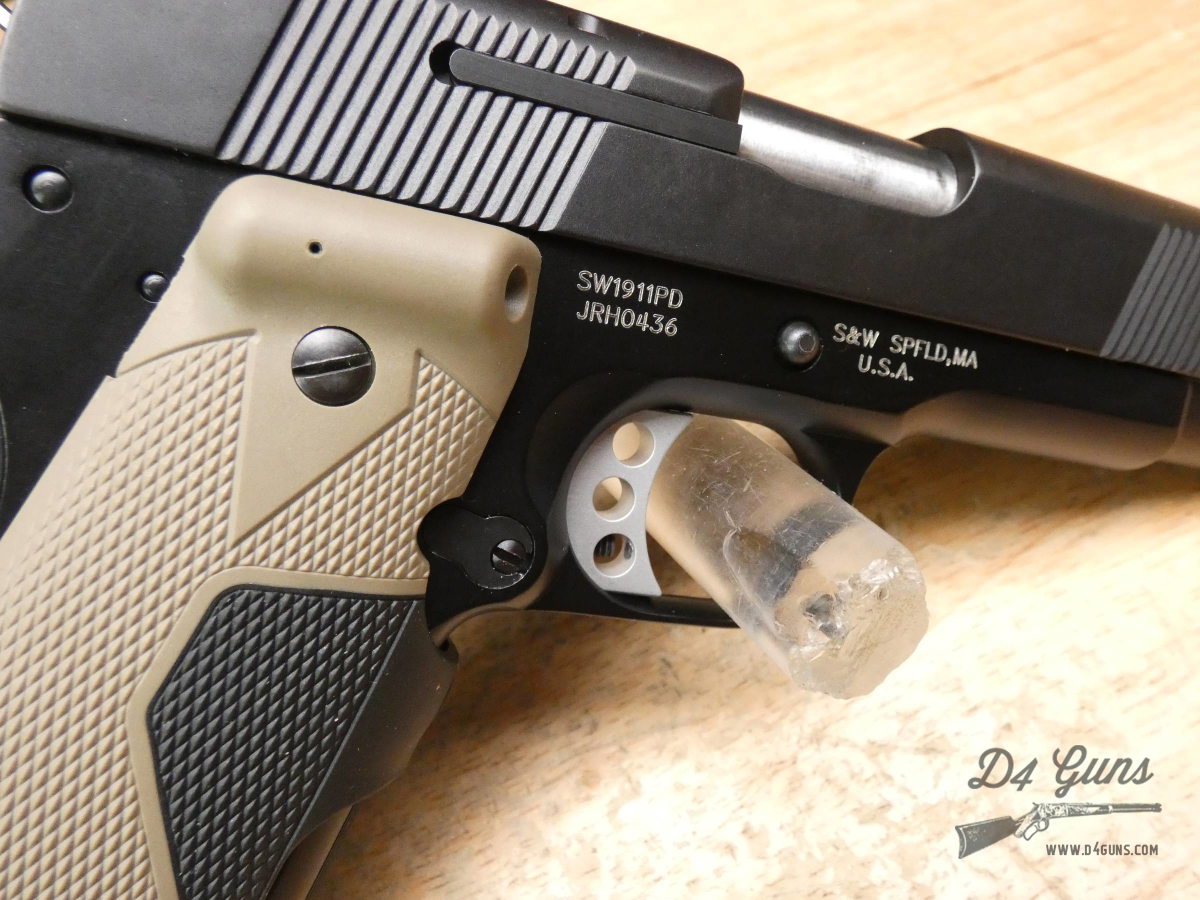 Smith & Wesson SW1911PD - .45 ACP - S&W 1911 PD - CCW - Crimson Trace Laser-img-26