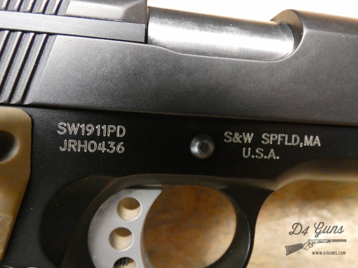 Smith & Wesson SW1911PD - .45 ACP - S&W 1911 PD - CCW - Crimson Trace Laser-img-30