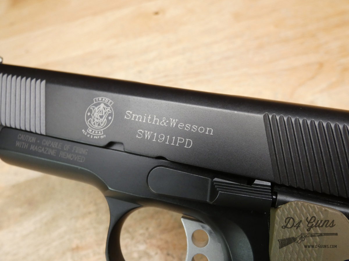 Smith & Wesson SW1911PD - .45 ACP - S&W 1911 PD - CCW - Crimson Trace Laser-img-32