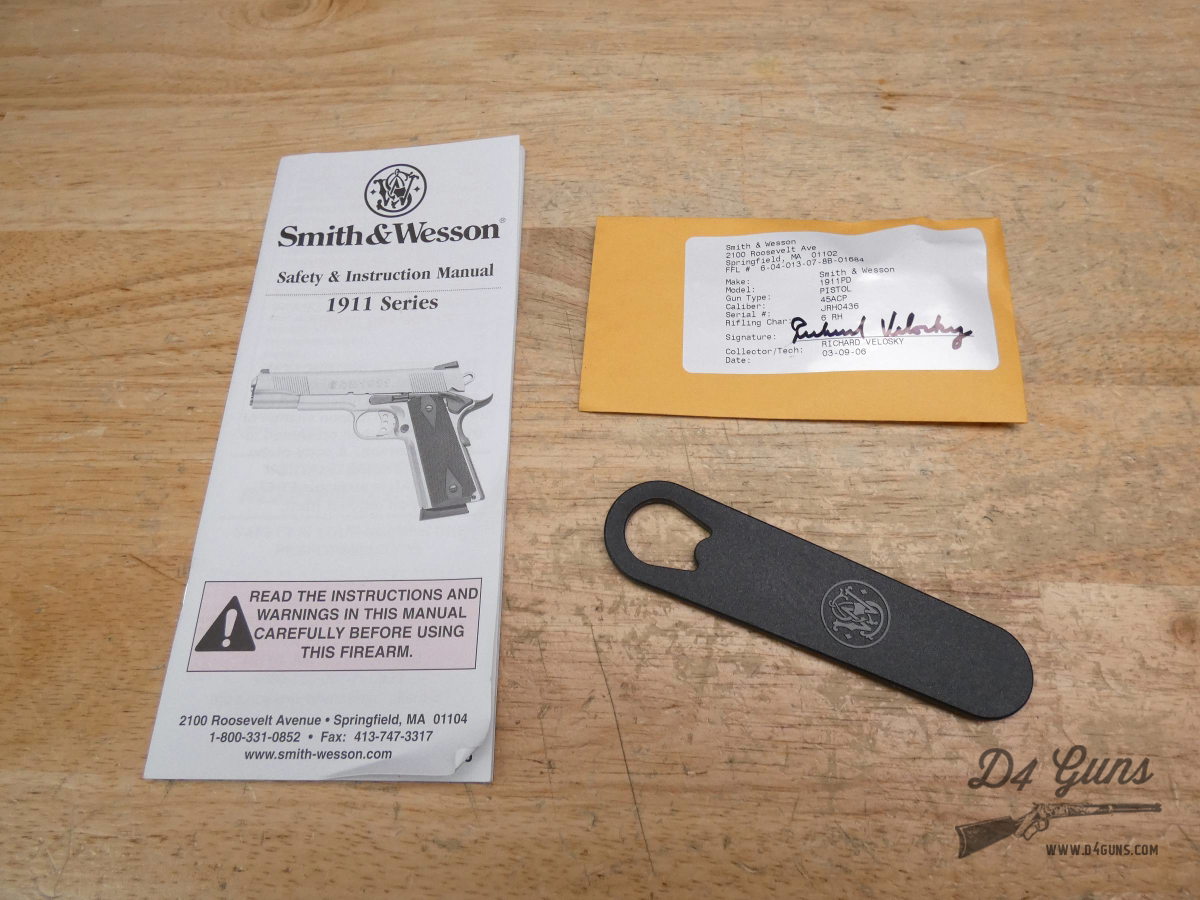 Smith & Wesson SW1911PD - .45 ACP - S&W 1911 PD - CCW - Crimson Trace Laser-img-37