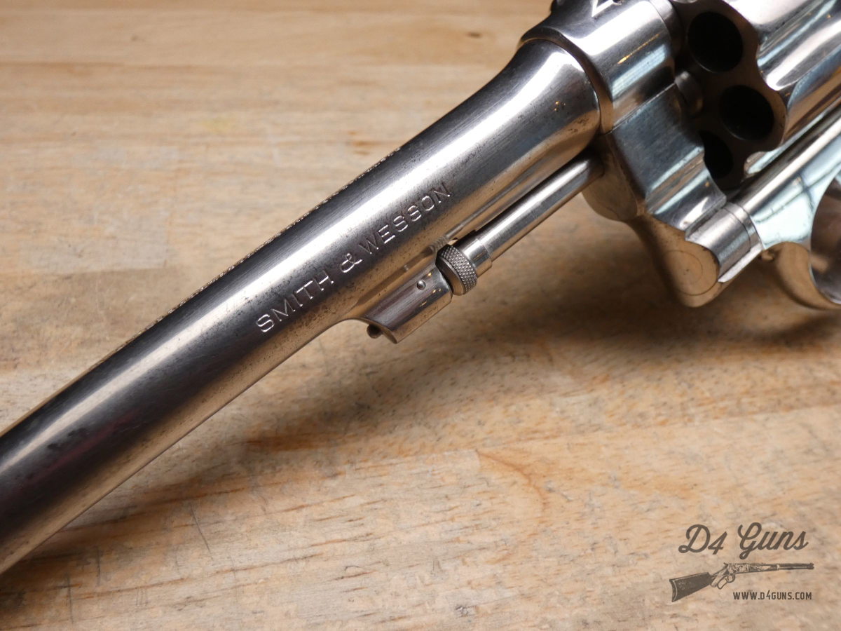 Smith & Wesson Hand Ejector - .44 S&W SPECIAL - Second Model - Nickel-img-3