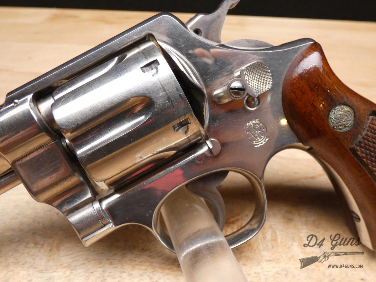 Smith & Wesson Hand Ejector - .44 S&W SPECIAL - Second Model - Nickel-img-5