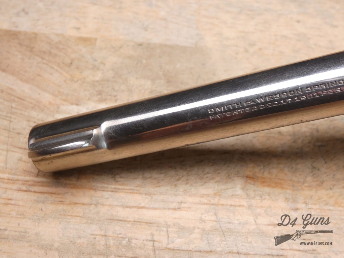 Smith & Wesson Hand Ejector - .44 S&W SPECIAL - Second Model - Nickel-img-9