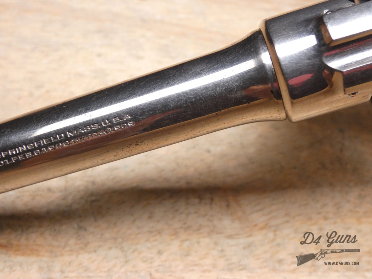 Smith & Wesson Hand Ejector - .44 S&W SPECIAL - Second Model - Nickel-img-10