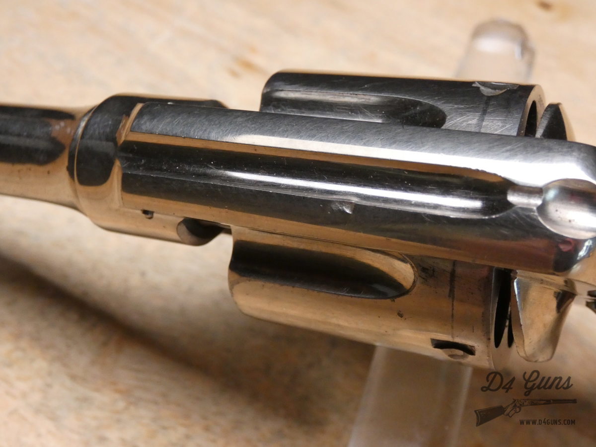 Smith & Wesson Hand Ejector - .44 S&W SPECIAL - Second Model - Nickel-img-11