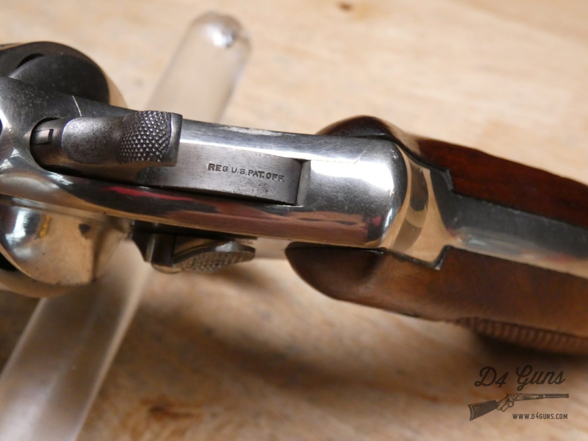 Smith & Wesson Hand Ejector - .44 S&W SPECIAL - Second Model - Nickel-img-12