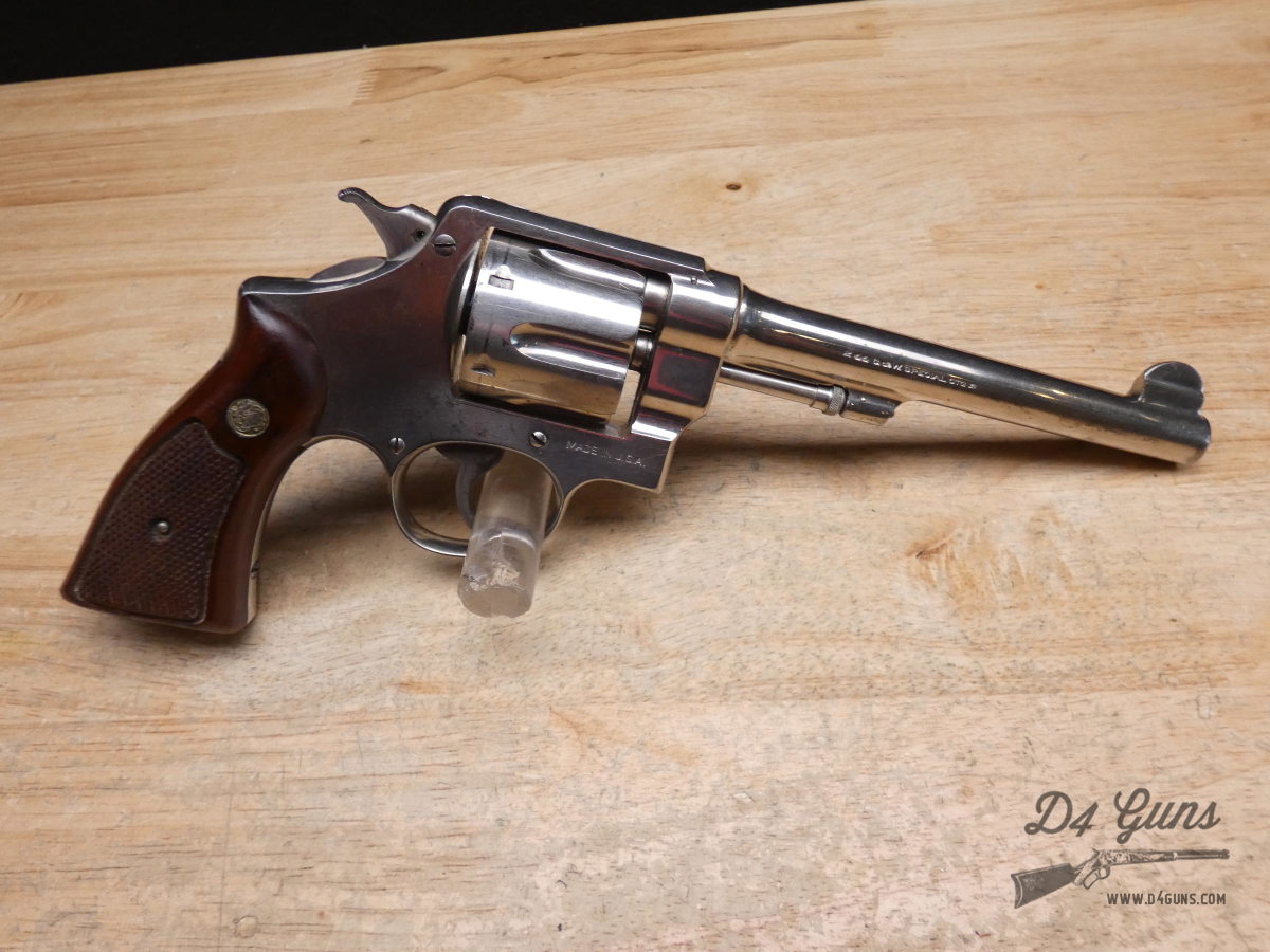 Smith & Wesson Hand Ejector - .44 S&W SPECIAL - Second Model - Nickel-img-21
