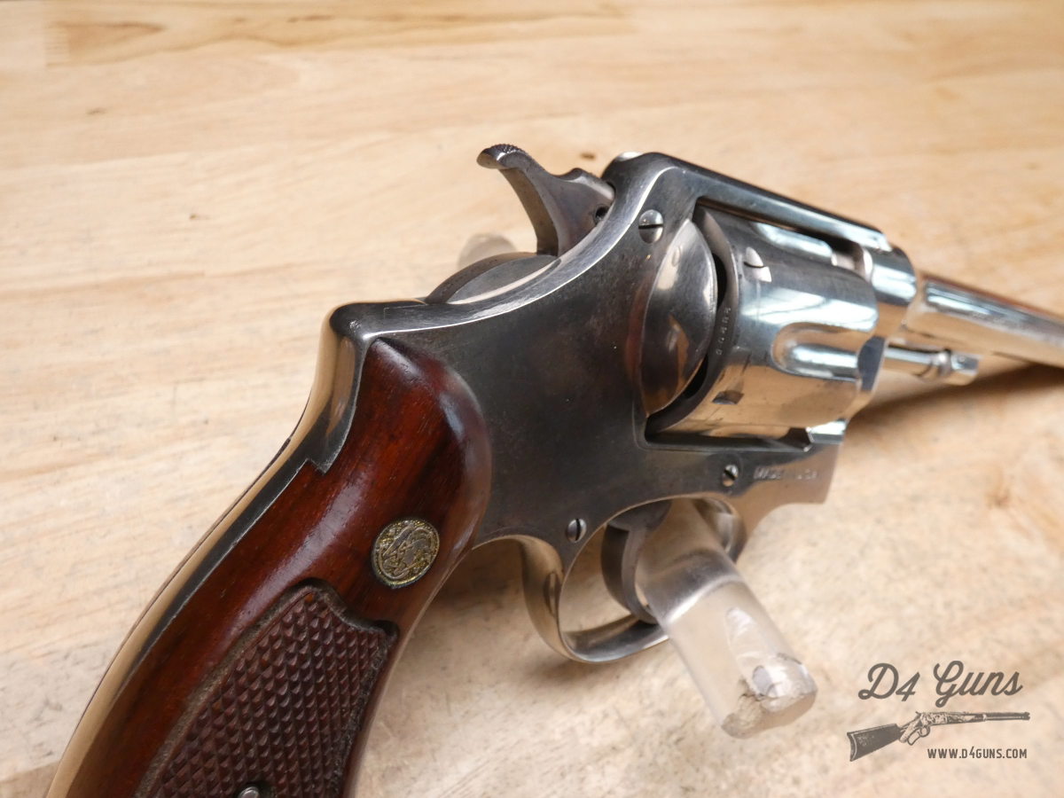 Smith & Wesson Hand Ejector - .44 S&W SPECIAL - Second Model - Nickel-img-23
