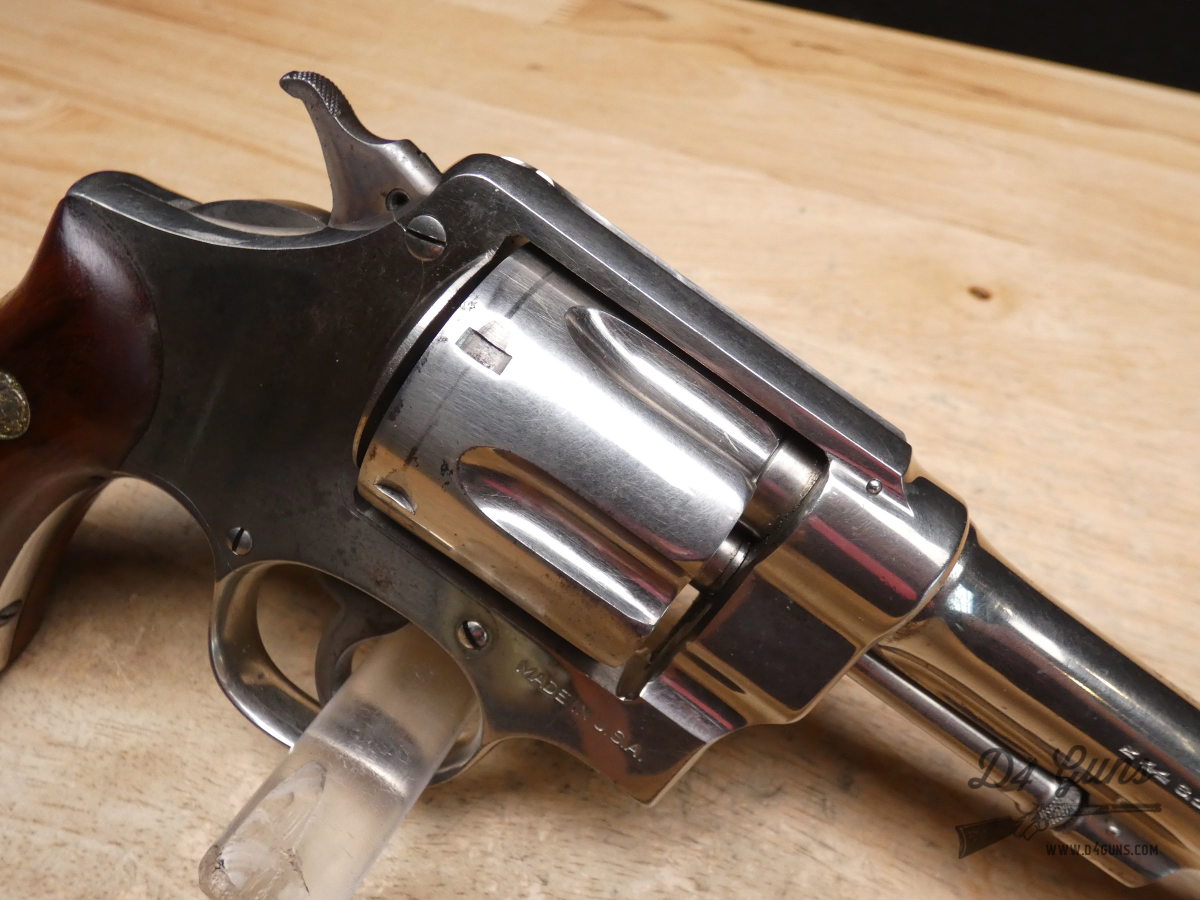 Smith & Wesson Hand Ejector - .44 S&W SPECIAL - Second Model - Nickel-img-24