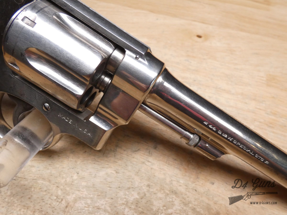 Smith & Wesson Hand Ejector - .44 S&W SPECIAL - Second Model - Nickel-img-25