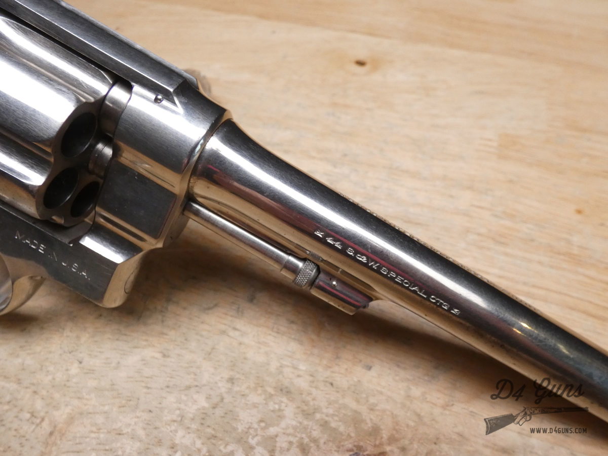 Smith & Wesson Hand Ejector - .44 S&W SPECIAL - Second Model - Nickel-img-26
