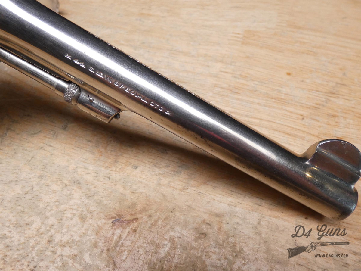 Smith & Wesson Hand Ejector - .44 S&W SPECIAL - Second Model - Nickel-img-27