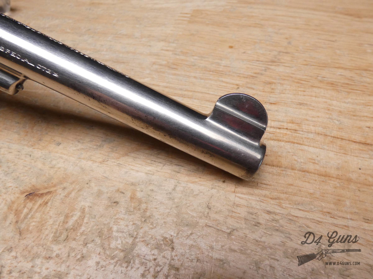 Smith & Wesson Hand Ejector - .44 S&W SPECIAL - Second Model - Nickel-img-28