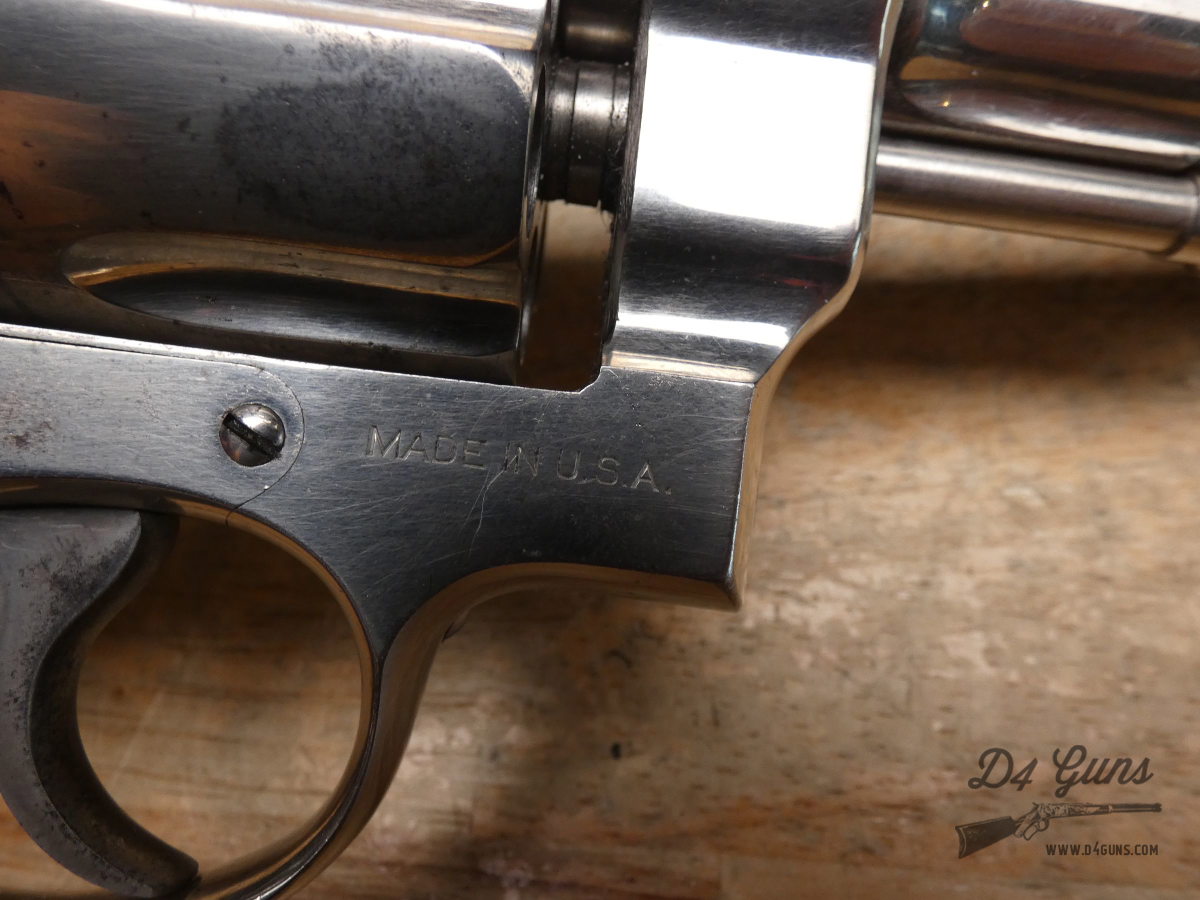Smith & Wesson Hand Ejector - .44 S&W SPECIAL - Second Model - Nickel-img-30