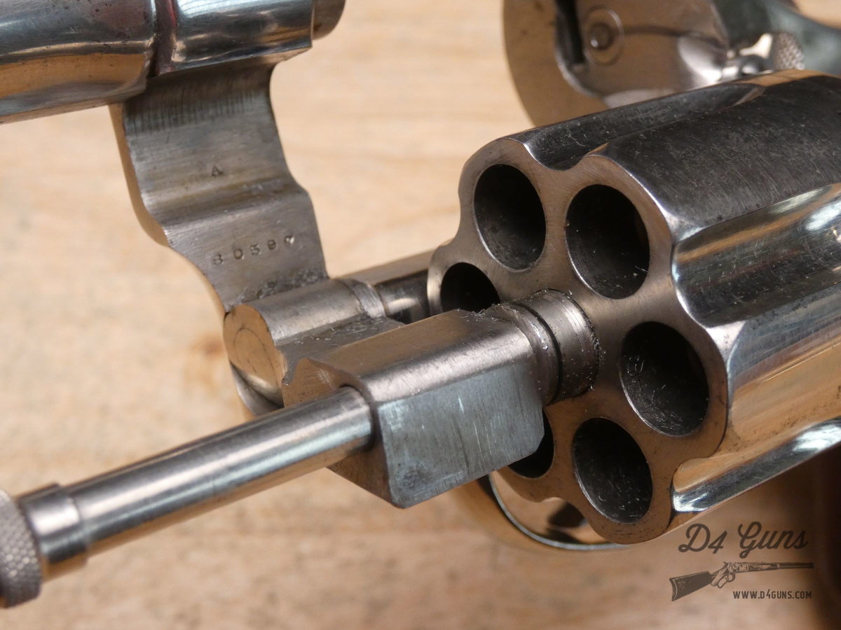 Smith & Wesson Hand Ejector - .44 S&W SPECIAL - Second Model - Nickel-img-37