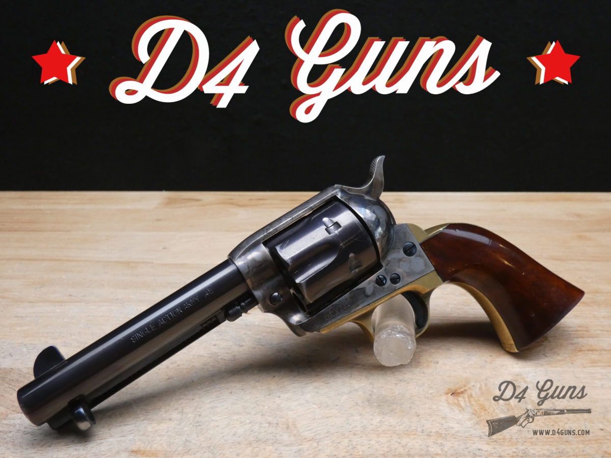 EMF Uberti Frontier Marshall - .45 Colt - 4-Click SAA - 4.75IN BBL-img-0