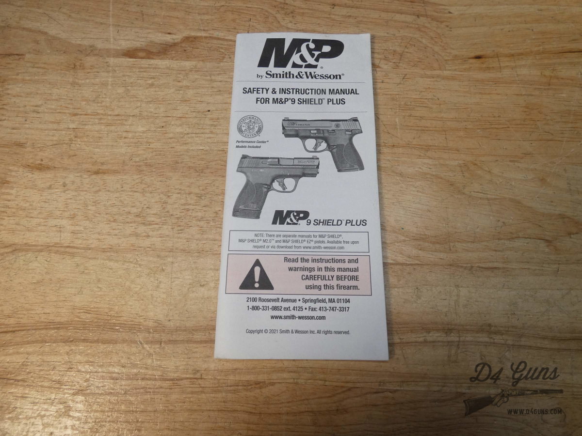 Smith & Wesson M&P9 Shield Plus TS Optic Ready - 9mm - 4 Mags - S&W M&P 9-img-17