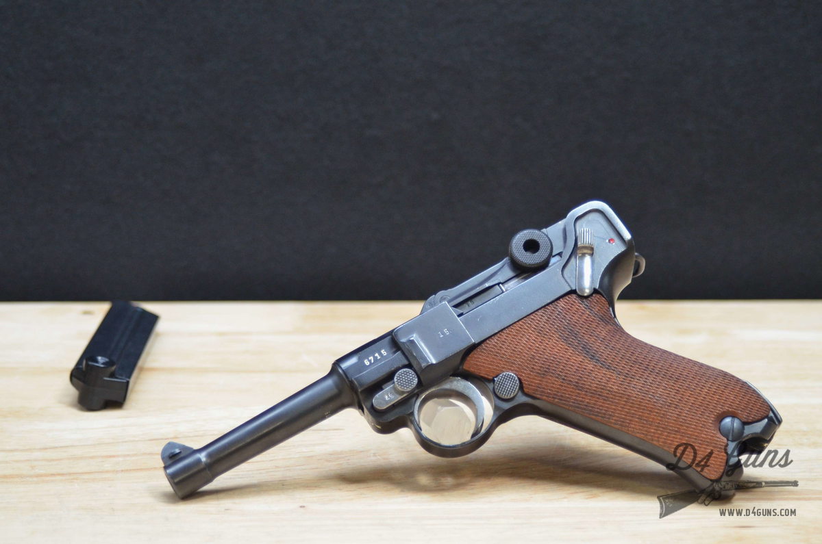 MATCHING Mauser P.08 Luger S/42 - 9mm - MFG 1936 - Classic Semi - P08 - C-img-1