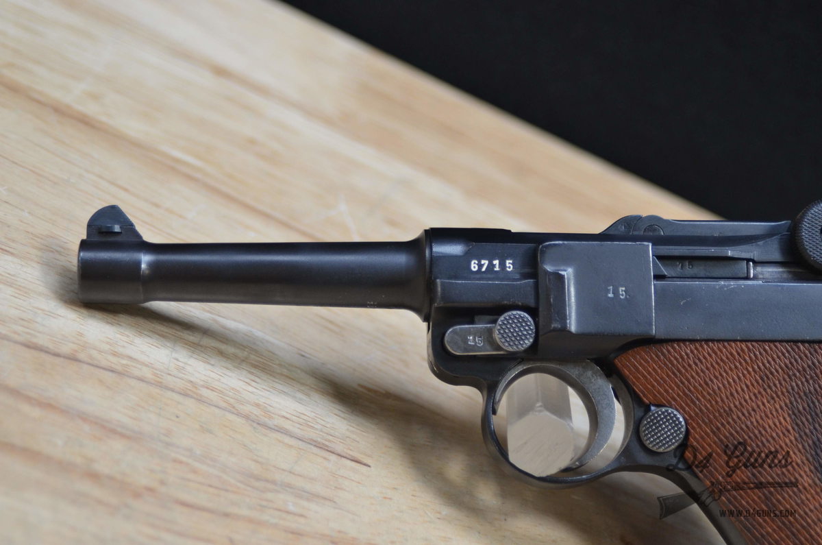 MATCHING Mauser P.08 Luger S/42 - 9mm - MFG 1936 - Classic Semi - P08 - C-img-2