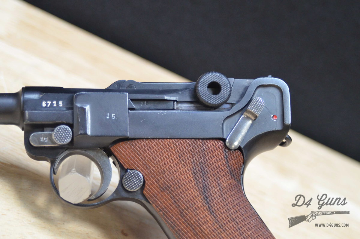MATCHING Mauser P.08 Luger S/42 - 9mm - MFG 1936 - Classic Semi - P08 - C-img-3