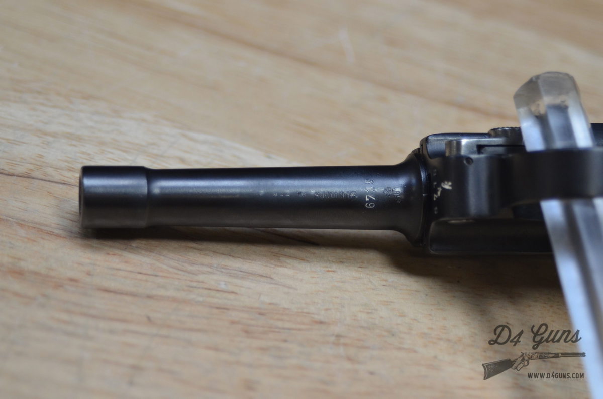 MATCHING Mauser P.08 Luger S/42 - 9mm - MFG 1936 - Classic Semi - P08 - C-img-8