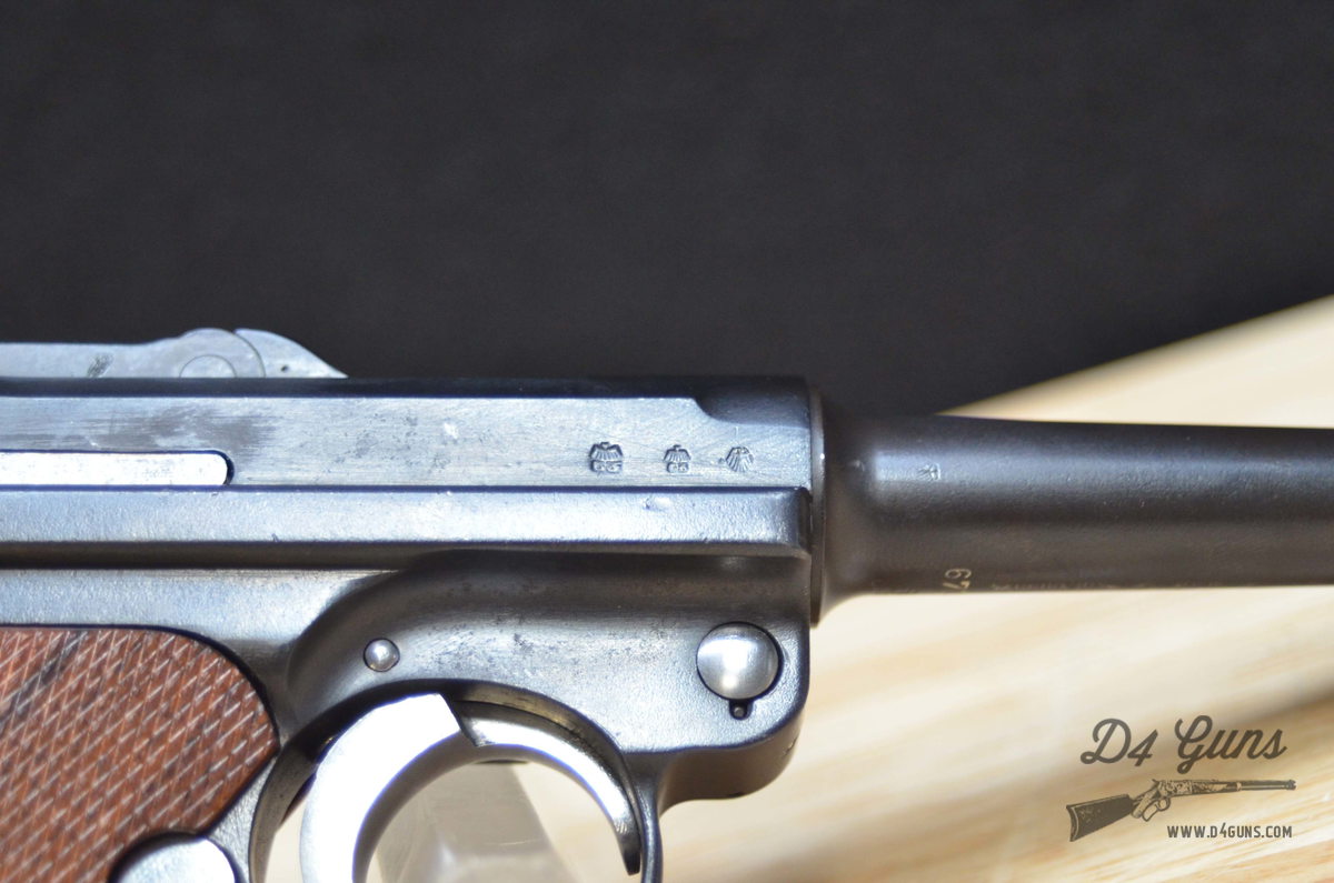 MATCHING Mauser P.08 Luger S/42 - 9mm - MFG 1936 - Classic Semi - P08 - C-img-33