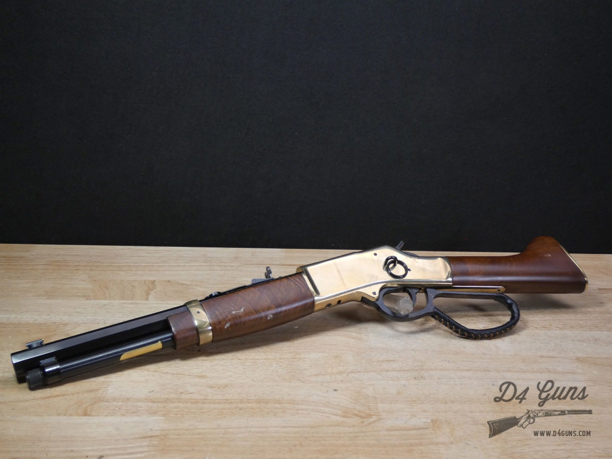 Henry H006GML Mares Leg - .44 Rem Mag & 44 SPL - Magnum Polished Brass - C-img-1