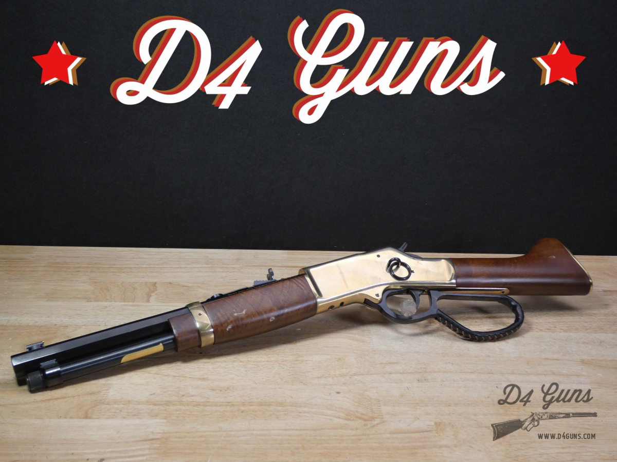 Henry H006GML Mares Leg - .44 Rem Mag & 44 SPL - Magnum Polished Brass - C-img-0