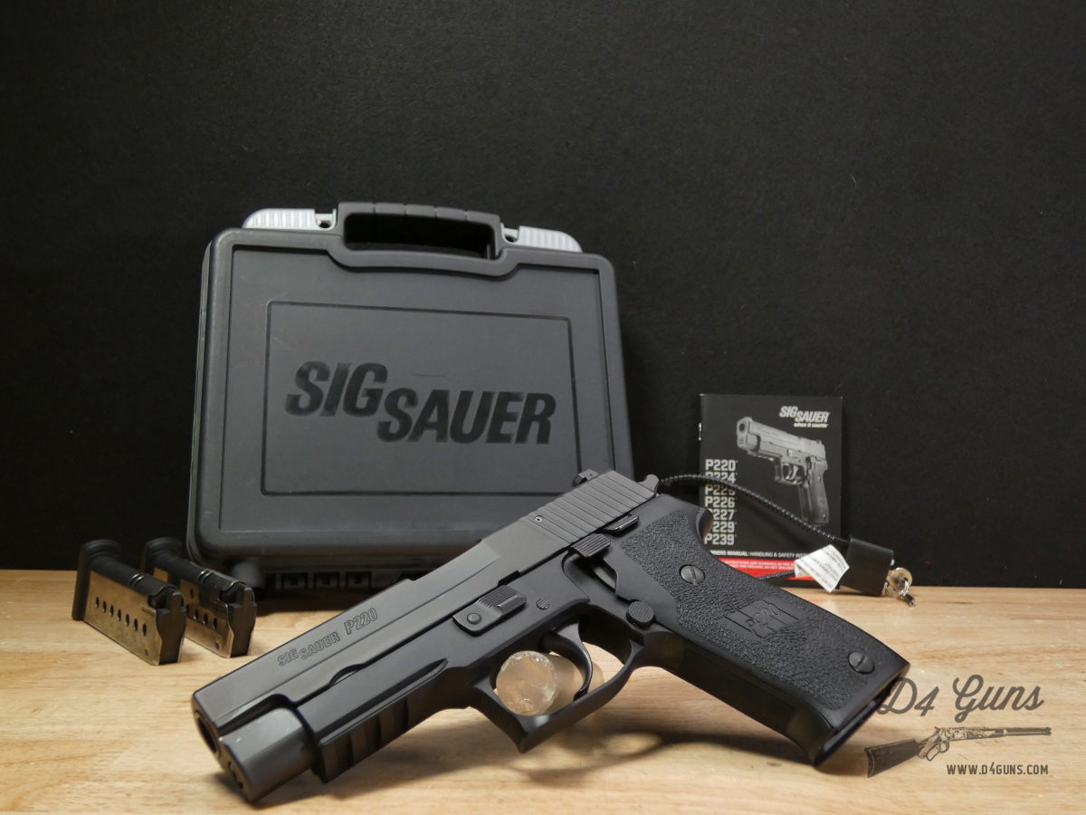 Sig Sauer P220 - .45 ACP - P220R - SRT - OG Case & 2 Mags - MFG 2015 - C-img-1