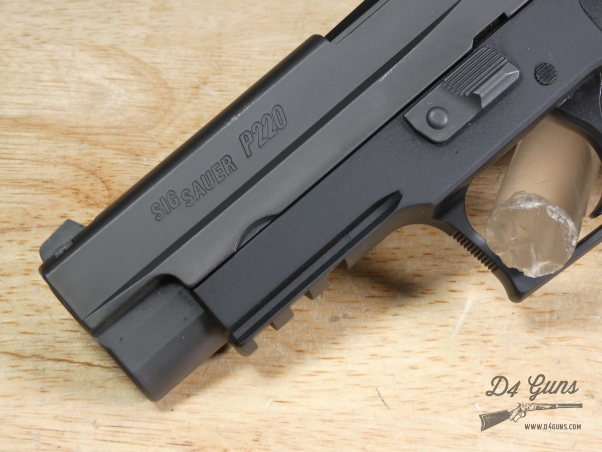 Sig Sauer P220 - .45 ACP - P220R - SRT - OG Case & 2 Mags - MFG 2015 - C-img-3
