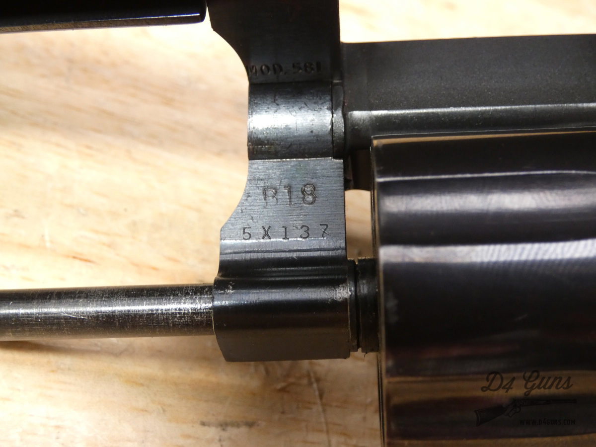 CLEAN Smith & Wesson Model 581 - .357 Magnum - MFG 1985 - S&W M581-img-26