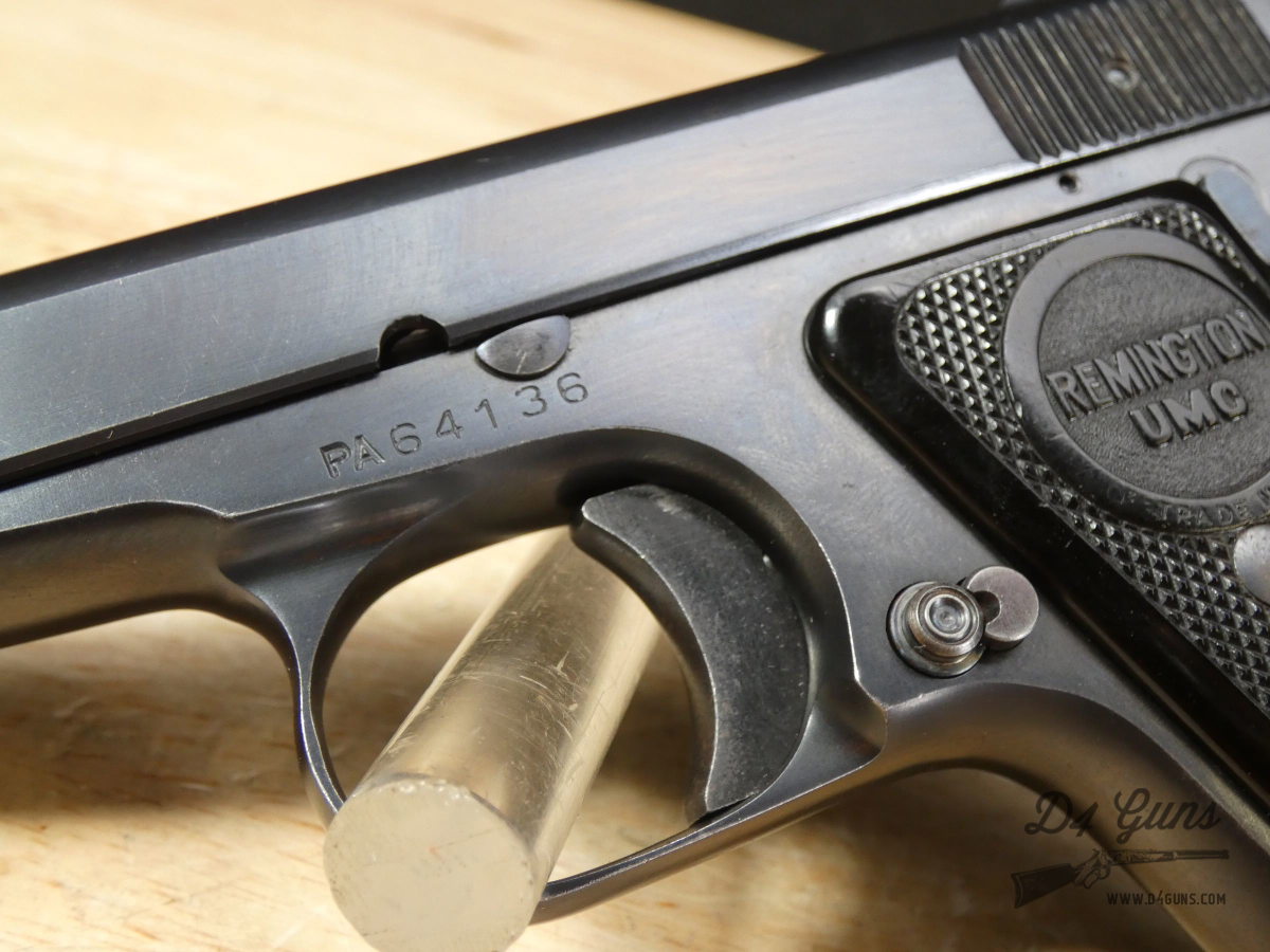Remington UMC Model 51 - .32 ACP - 7.65 Browning - w/ Mag-img-4