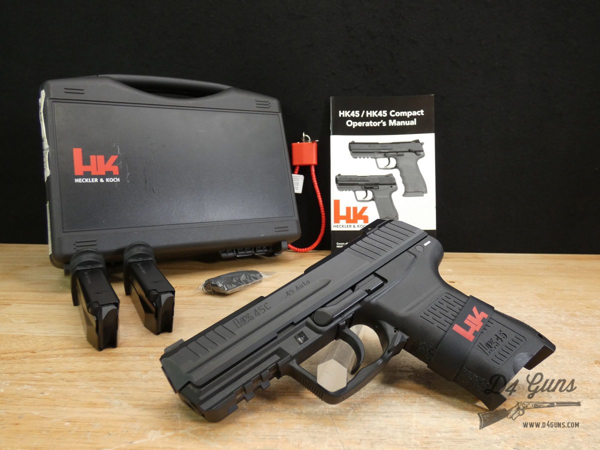 Heckler & Koch HK45C V7 - .45 ACP - 2 Mags & MORE - HK 45 Compact H&K45-img-1