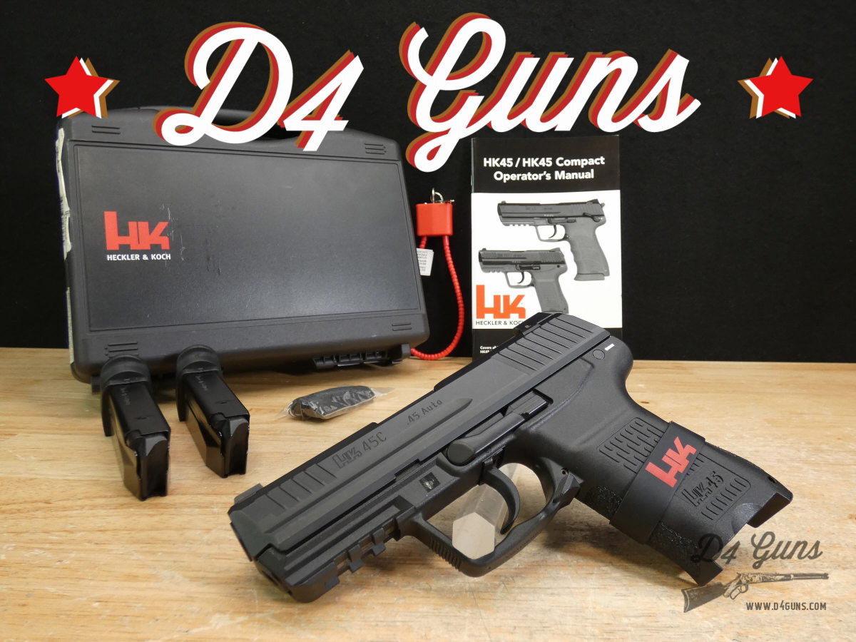 Heckler & Koch HK45C V7 - .45 ACP - 2 Mags & MORE - HK 45 Compact H&K45-img-0