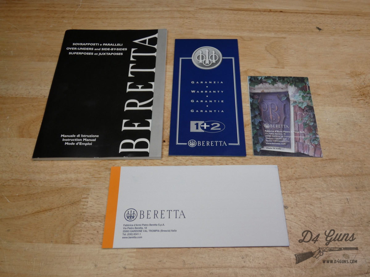 Beretta S687 EELL Diamond Pigeon 2 Barrel Set - 28 Gauge & .410 Bore - C-img-108