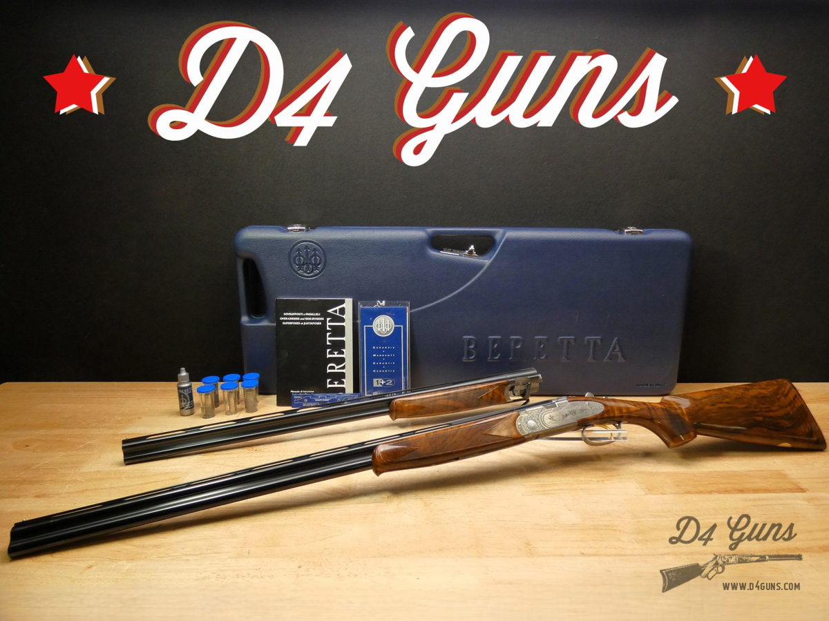 Beretta S687 EELL Diamond Pigeon 2 Barrel Set - 28 Gauge & .410 Bore - C-img-0