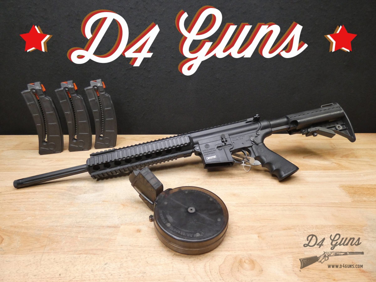Smith & Wesson M&P15-22 - .22 LR - w/ 4 Mags! - S&W M&P AR Plinker!-img-0