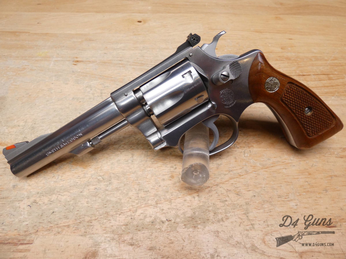Smith & Wesson Model 63 Stainless - .22 LR - No Dash - Pre-Lock - S&W - C -img-2