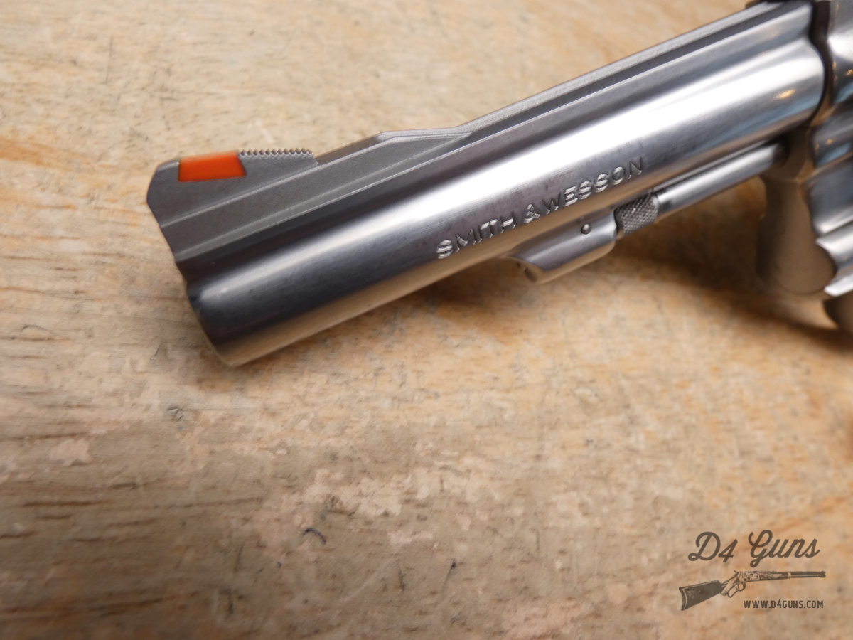 Smith & Wesson Model 63 Stainless - .22 LR - No Dash - Pre-Lock - S&W - C -img-3